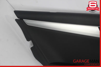 08-14 Mercedes W204 C250 Sedan Rear Left Side Interior Door Panel Anthracite