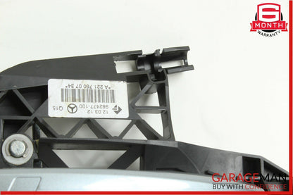 07-13 Mercedes W221 S550 Rear Left Side Exterior Door Handle Keyless Go OEM