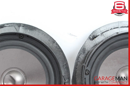 03-06 Mercedes W211 E500 Rear Right & Left Side Door Audio Sound Speaker Set OEM