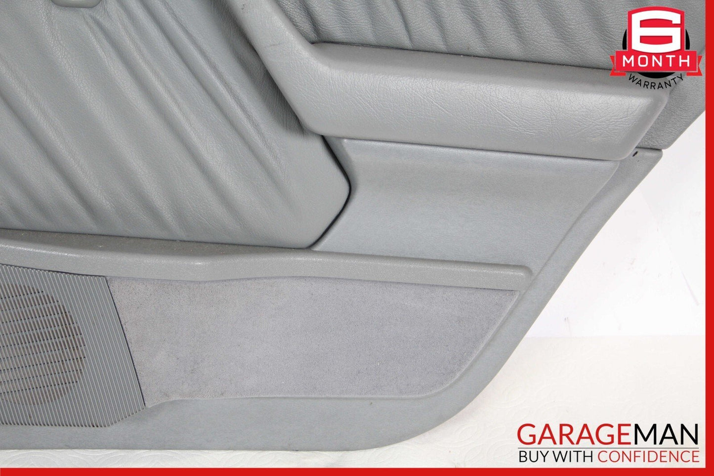 96-97 Mercedes W202 C230 C280 Rear Right Side Interior Door Panel Cover Grey OEM