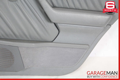 96-97 Mercedes W202 C230 C280 Rear Right Side Interior Door Panel Cover Grey OEM