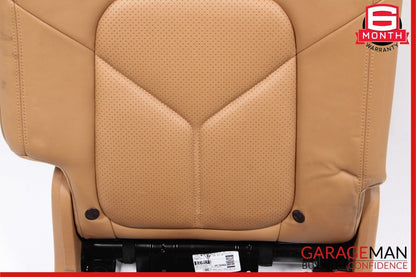 11-17 Porsche Cayenne 958 Rear Right Side Top Upper Seat Cushion Assembly Brown