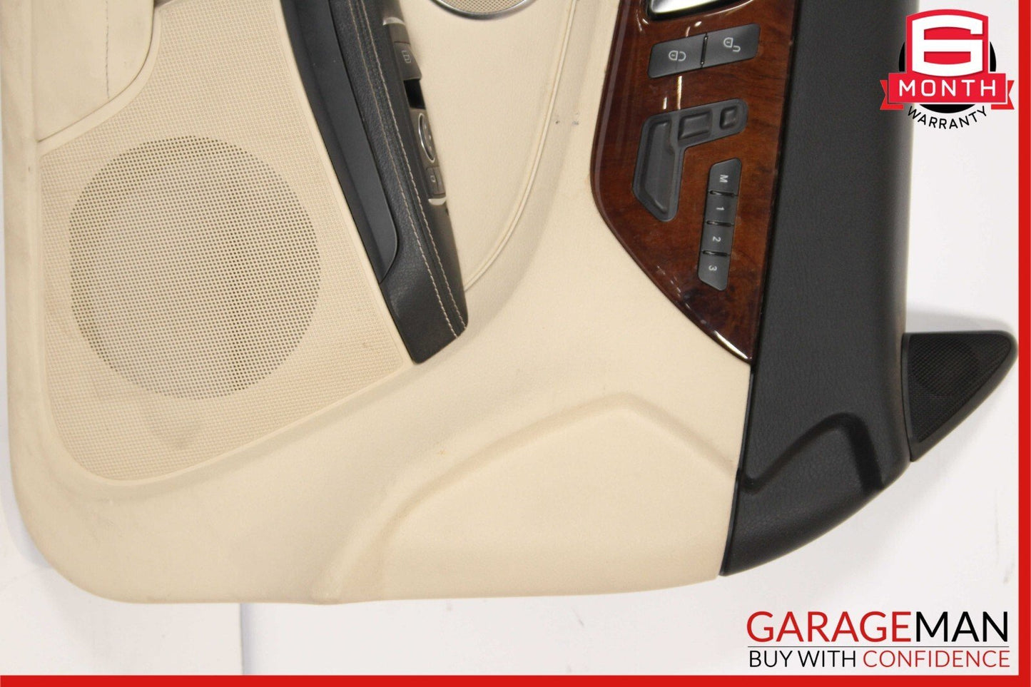 12-16 Mercedes R172 SLK350 Front Left Side Interior Door Panel Cover Assy Beige