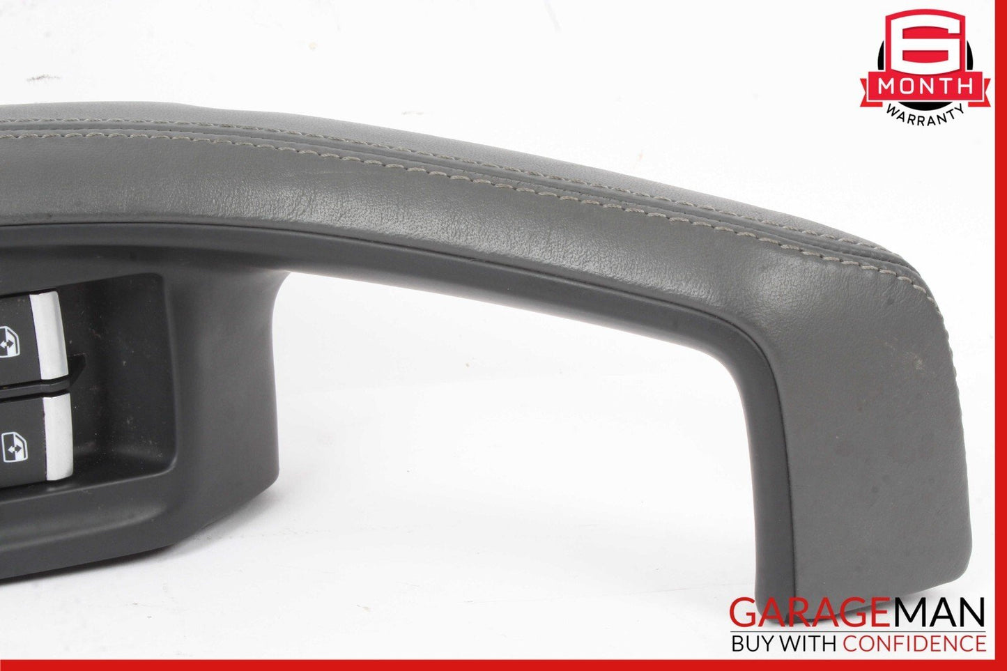 19-22 AUDI Q8 REAR RIGHT SIDE ARMREST LEATHER BLACK 4M8867364