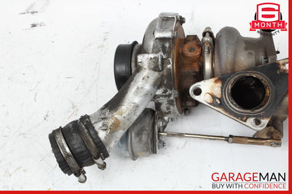 11-14 Mercedes W221 S550 Left Turbocharger Turbo Charger Manifold OEM