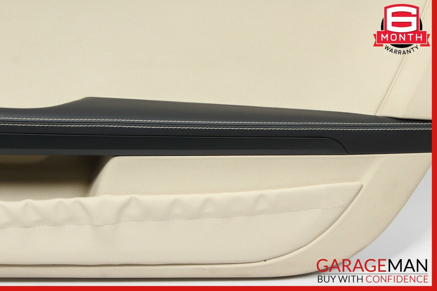 12-16 Mercedes R172 SLK350 Front Right Side Interior Door Panel Assembly Beige