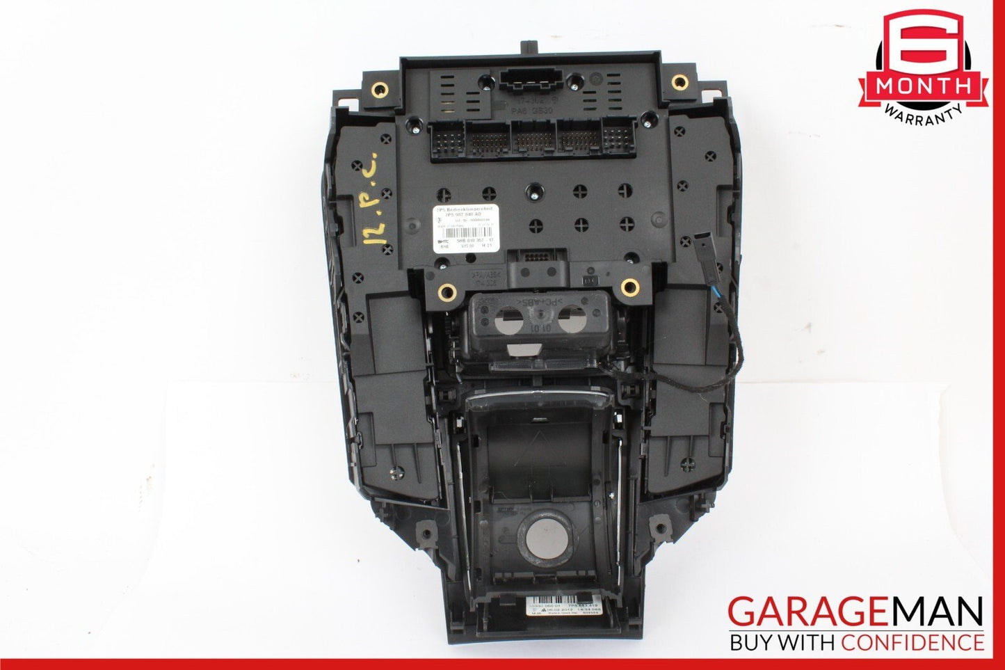 11-18 Porsche Cayenne S 958 Front Center Console AC Heater Climate Controller