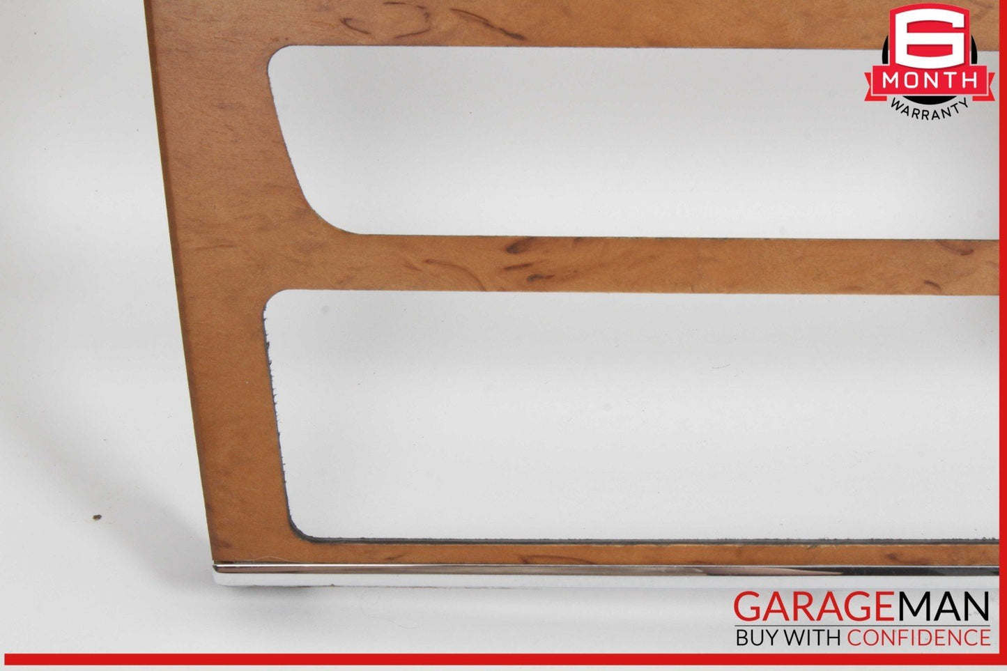 06-12 Mercedes X164 GL450 4MATIC Center Console Control Trim Panel Wood Bezel