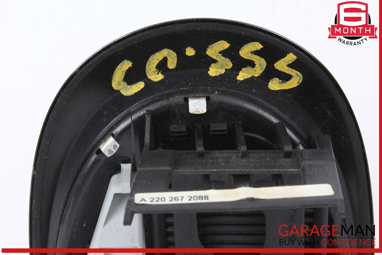 03-06 Mercedes W220 S55 S65 AMG Gear Shifter Bezel Trim Indicator Wood OEM