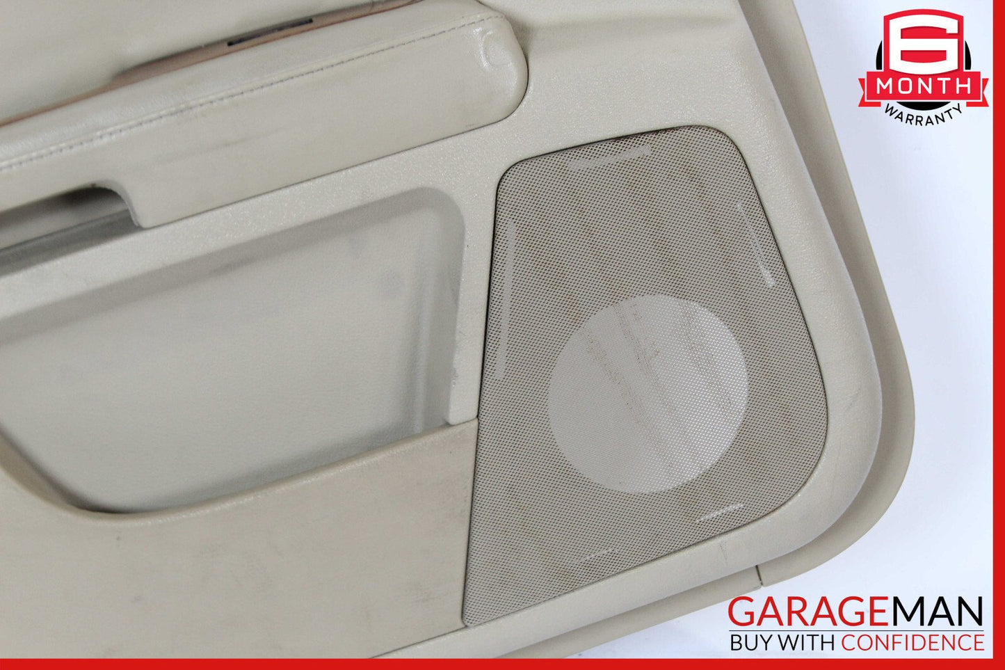 05-11 Cadillac STS Rear Left Interior Door Panel Beige OEM