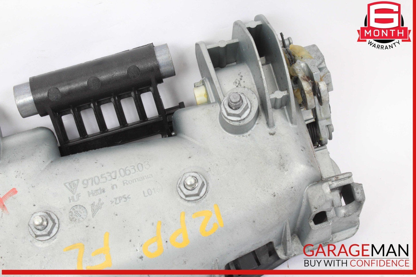 10-16 Porsche Panamera 970 Front Left Driver Side Exterior Door Handle Blue OEM