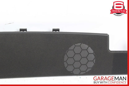 03-12 Mercedes R230 SL500 SL550 Rear Deck Speaker Cover Trim Panel Black OEM