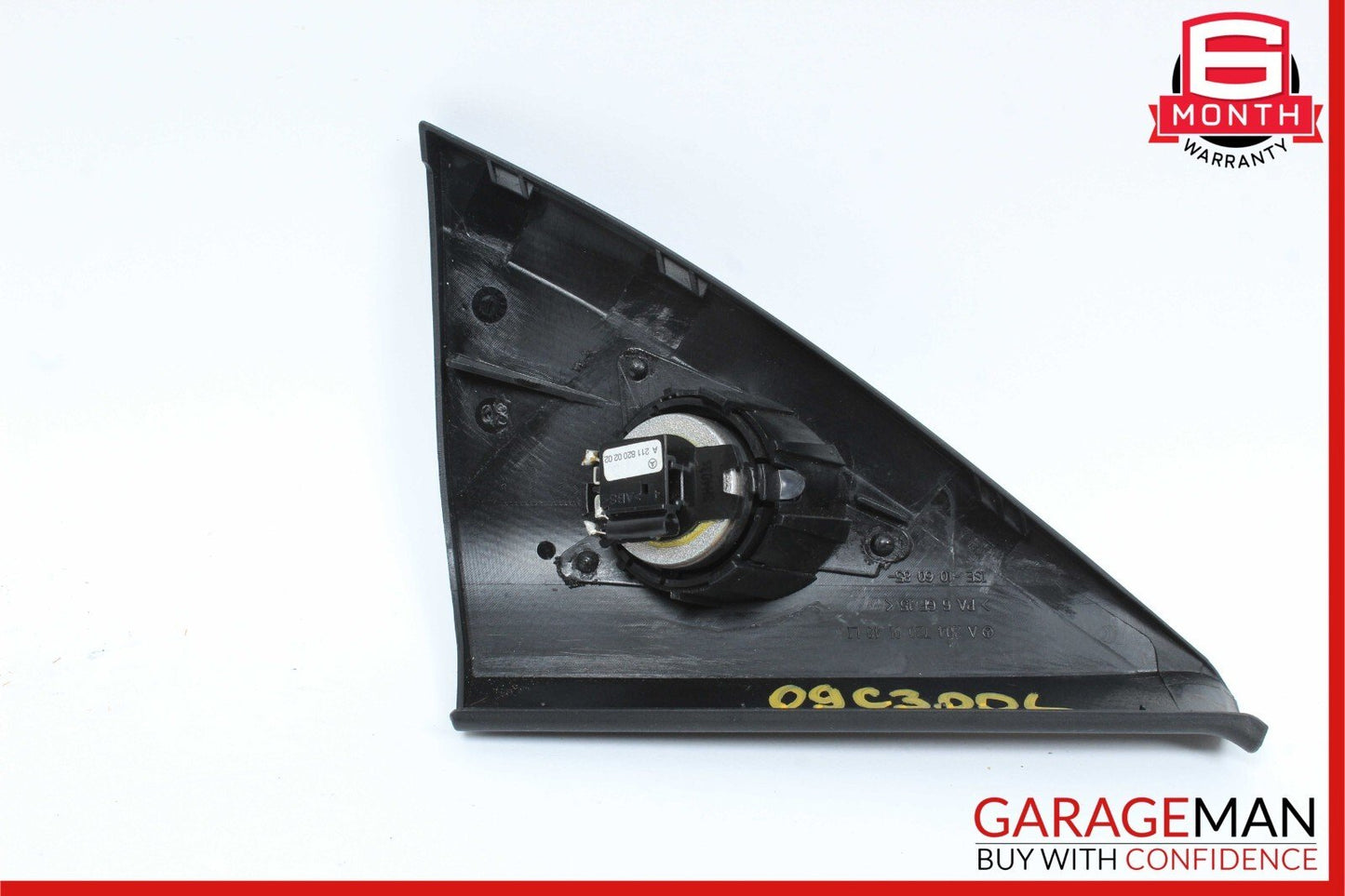 08-14 Mercedes W204 C300 Front Left Side Door Panel Tweeter Speaker Cover OEM