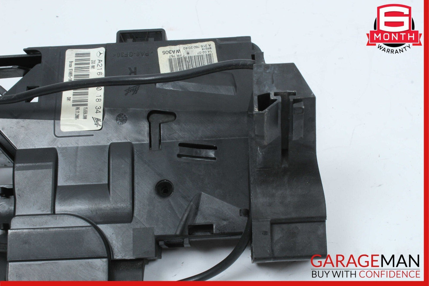 07-14 Mercedes W216 CL550 Front Right Exterior Door Handle Keyless Go Silver