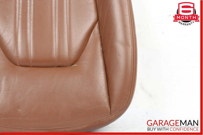 14-17 Maserati Ghibli Front Left Driver Side Lower Bottom Seat Cushion Brown