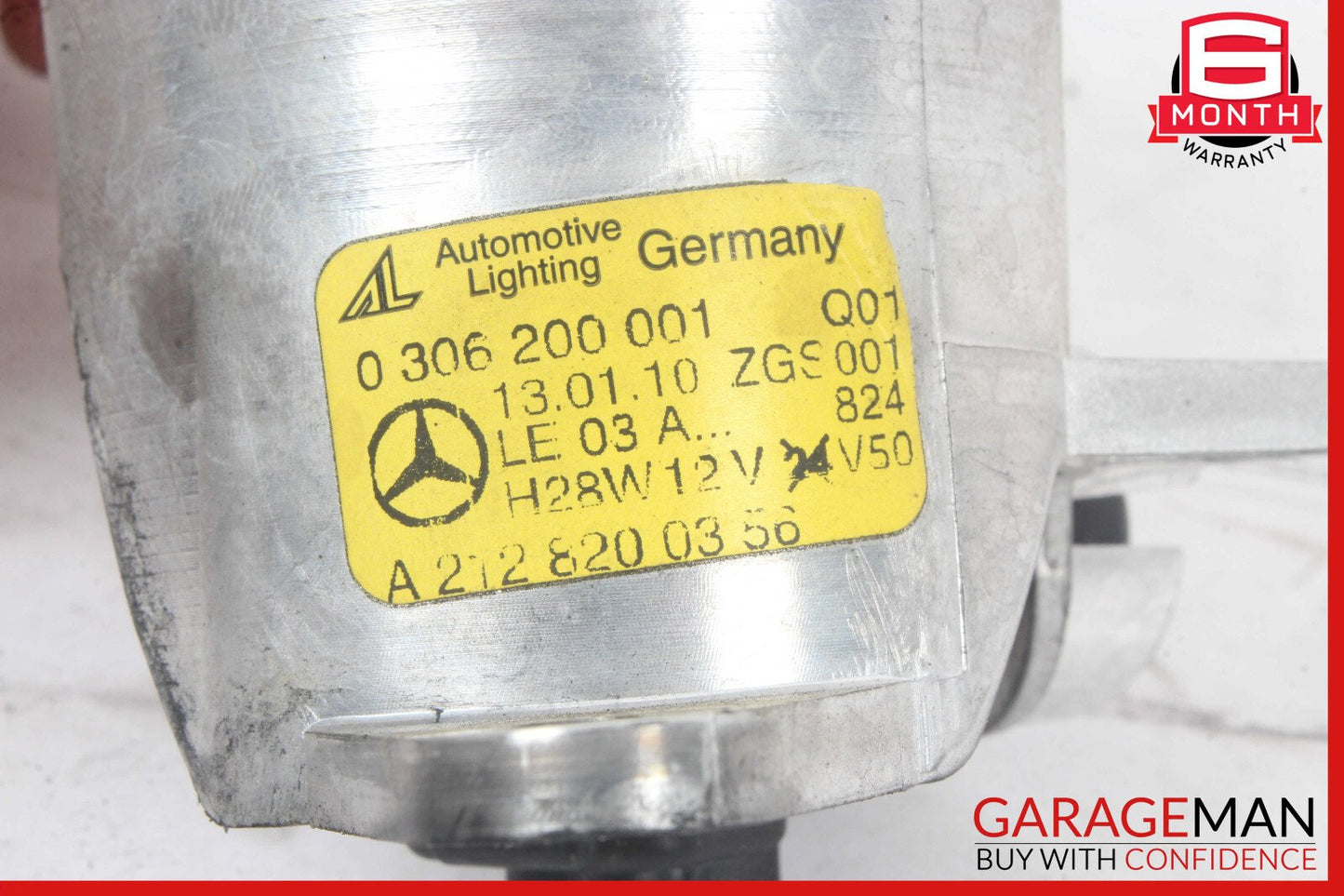 10-13 Mercedes W212 E350 C350 Front Left Side Bumper Daytime Running Light Lamp