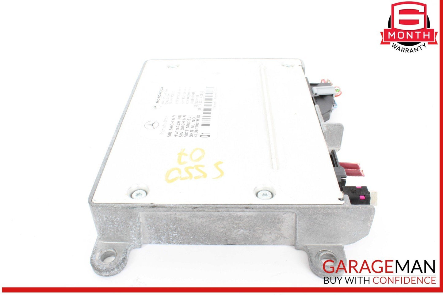07-13 Mercedes W221 S550 CL550 Bluetooth Communication Controller Module OEM