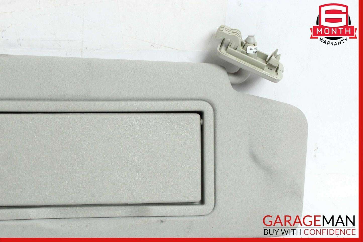 Mercedes W221 S550 CL550 Sun Visor Sunvisor Shade Cover Right Passenger Gray OEM