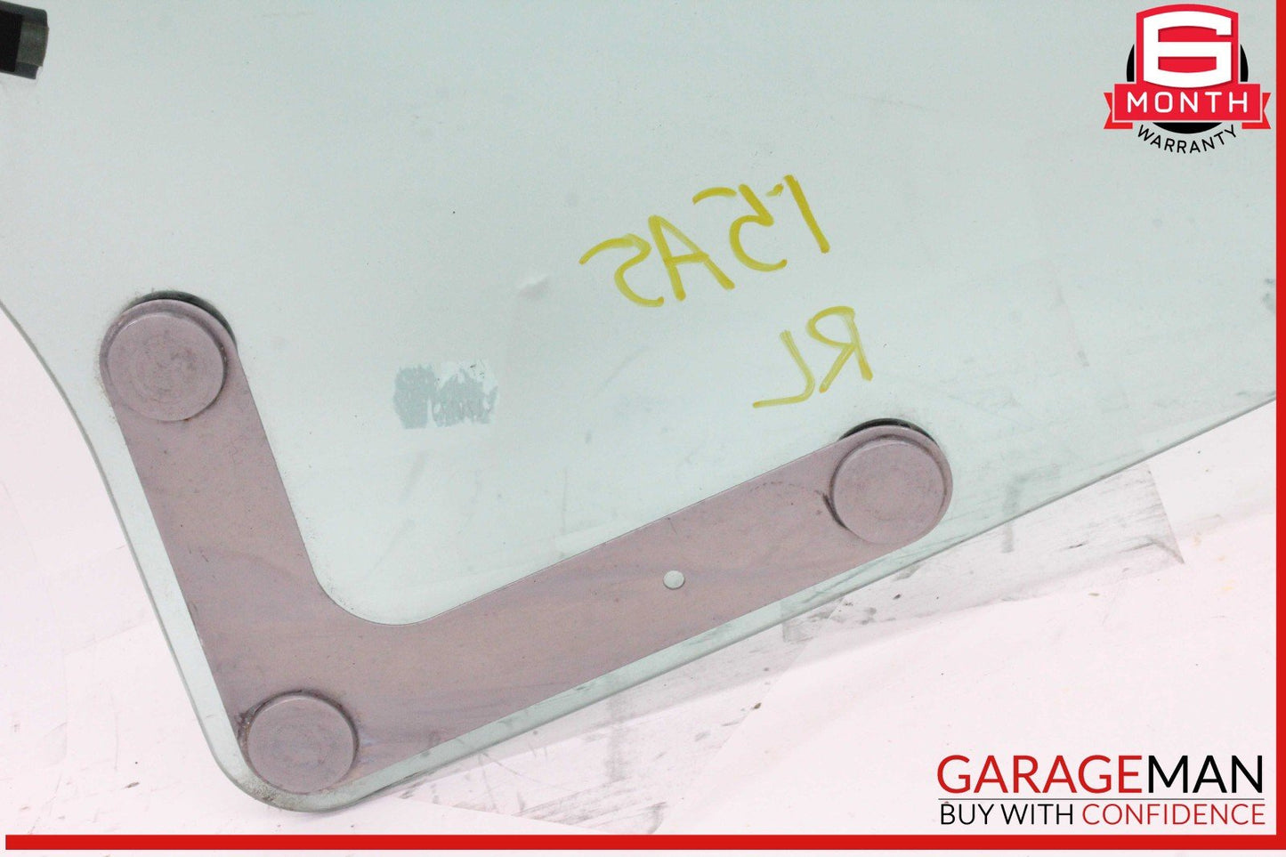 10-17 Audi A5 Convertible Rear Left Quarter Window Glass OEM
