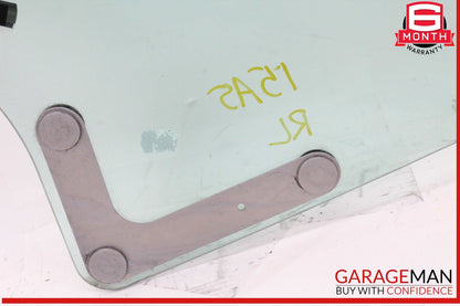 10-17 Audi A5 Convertible Rear Left Quarter Window Glass OEM
