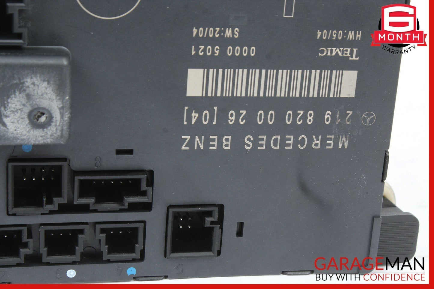 06-11 Mercedes W219 CLS500 Front Left Driver Side Door Computer Control Module