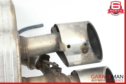 14-17 Maserati Ghibli M157 Rear Left Driver Side Exhaust Muffler Dual Tip