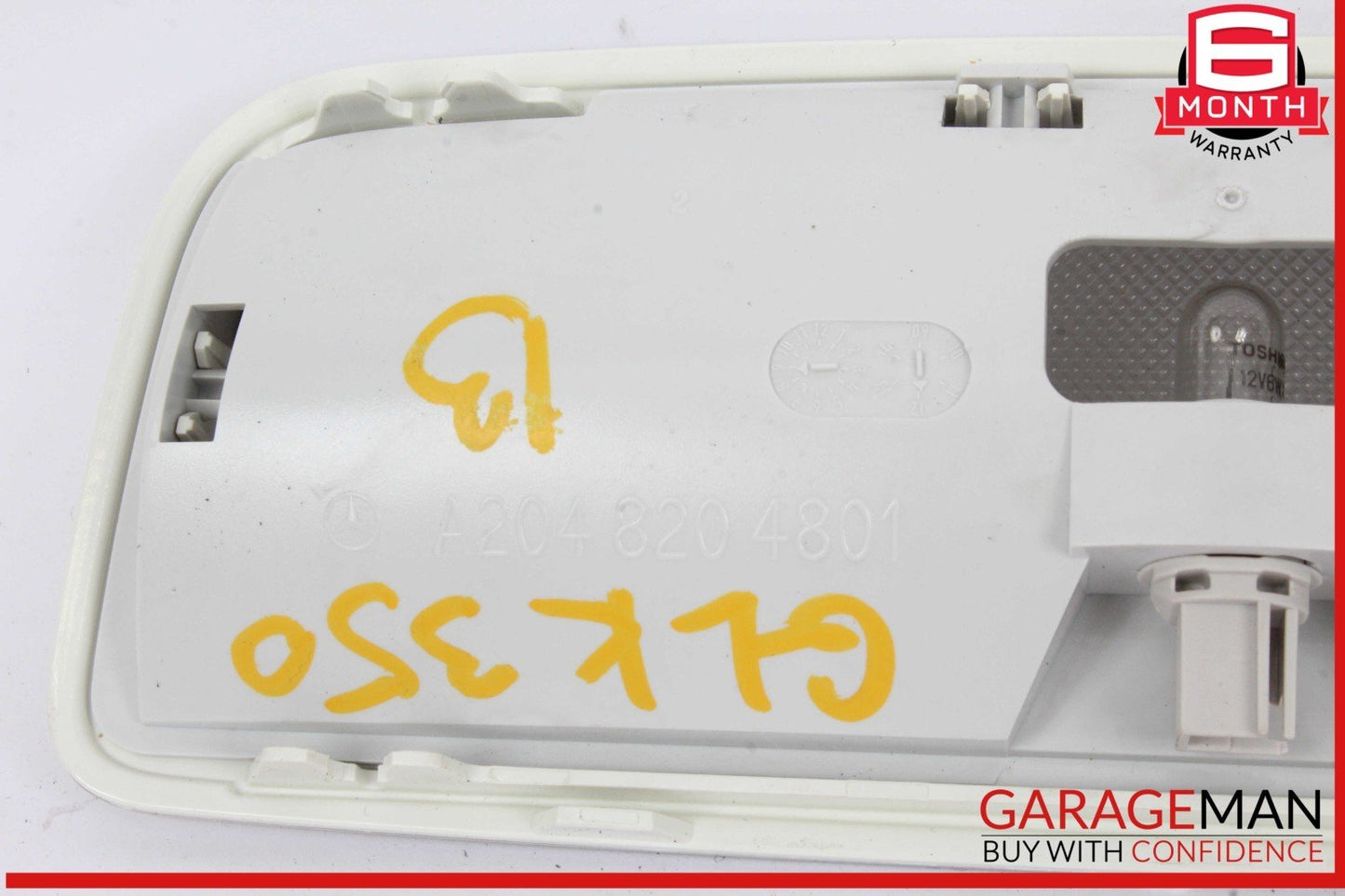 08-17 Mercedes X204 GLK350 E550 Rear Overhead Dome Light Lamp White OEM