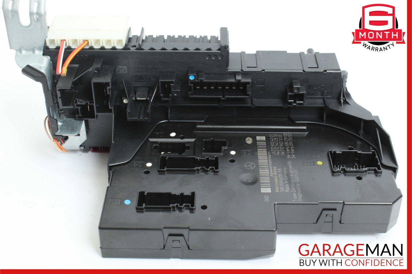 10-11 Mercedes W212 E350 E550 Rear SAM Module Fuse Box Relay 2129003702 OEM