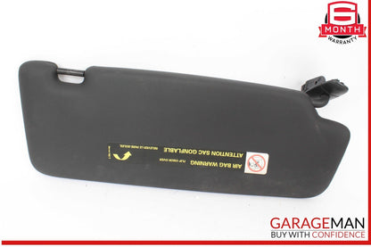 14-17 Audi SQ5 Front Left Driver Side Sun Visor Sunvisor Black 8K0857551 OEM