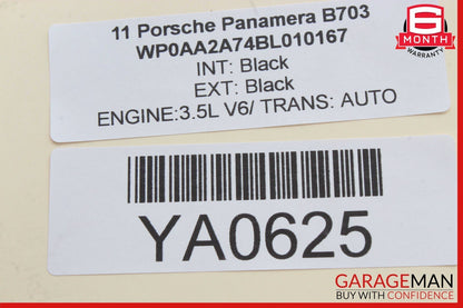 10-16 Porsche Panamera 970 Rear Parking Park Assist Computer Control Module OEM