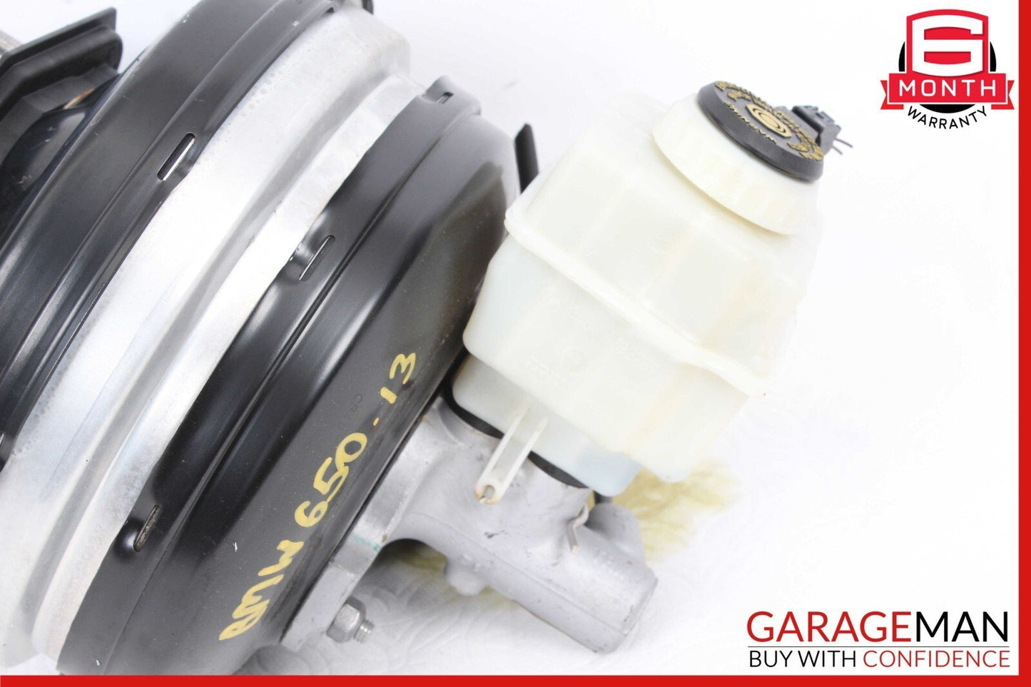 12-19 BMW 650i F06 Power Brake Booster Master Cylinder Reservoir OEM