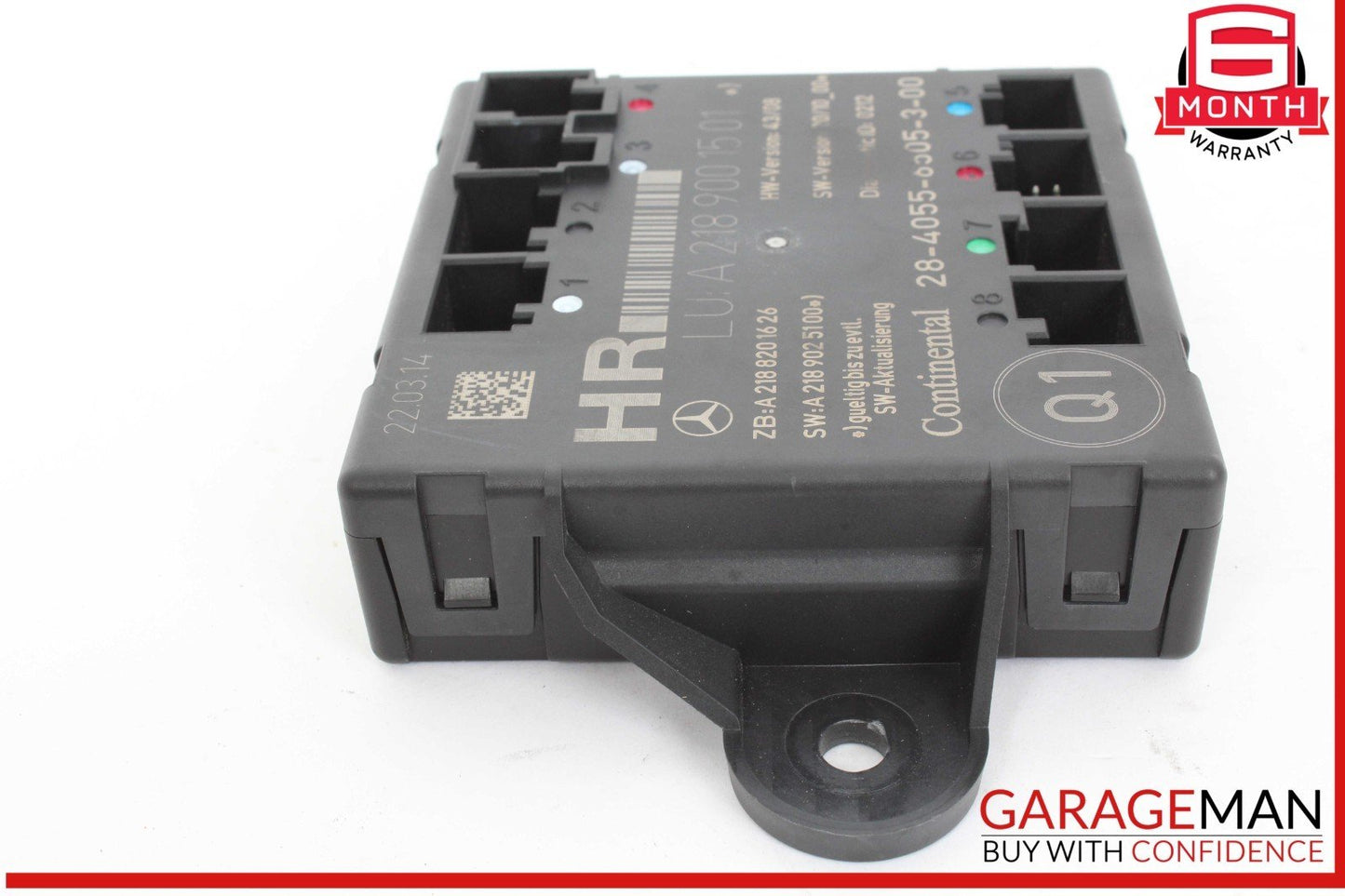 08-18 Mercedes W204 C250 CGI Rear Right Side Door Control Module Unit OEM