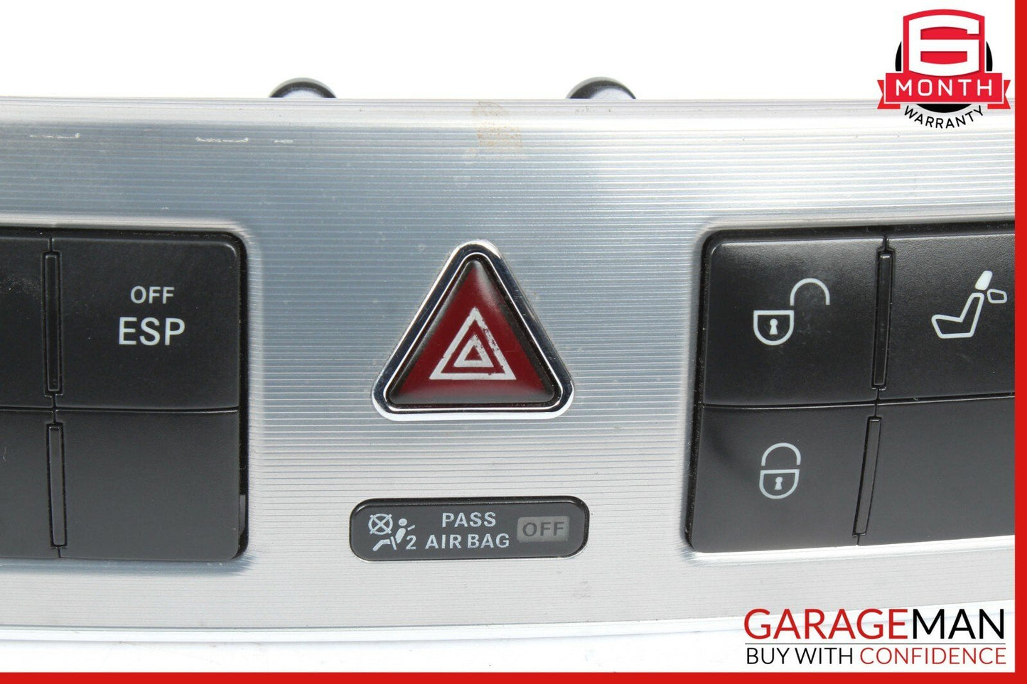 05-07 Mercedes W203 C230 C55 AMG Dash Hazard Light Switch Door Lock Control