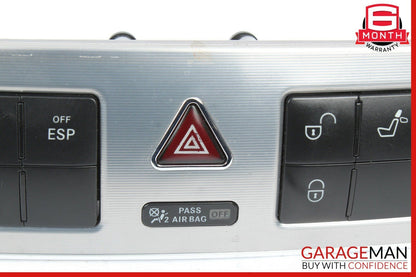 05-07 Mercedes W203 C230 C55 AMG Dash Hazard Light Switch Door Lock Control
