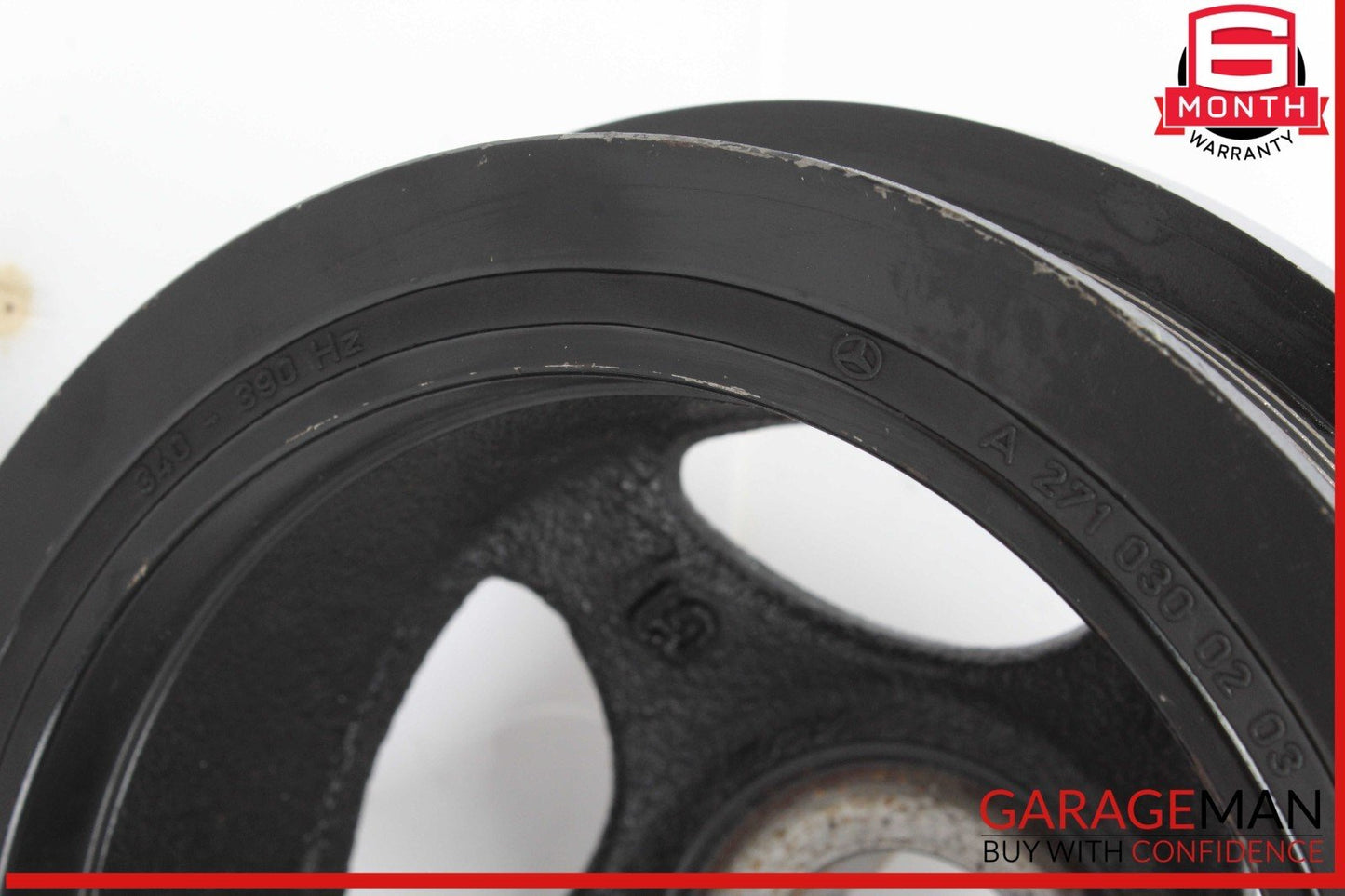 12-15 Mercedes W204 C250 SLK250 Engine Motor Crankshaft Harmonic Balancer Pulley