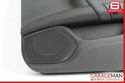 14-17 Maserati Ghibli Front Right Passenger Side Interior Door Panel Cover Black