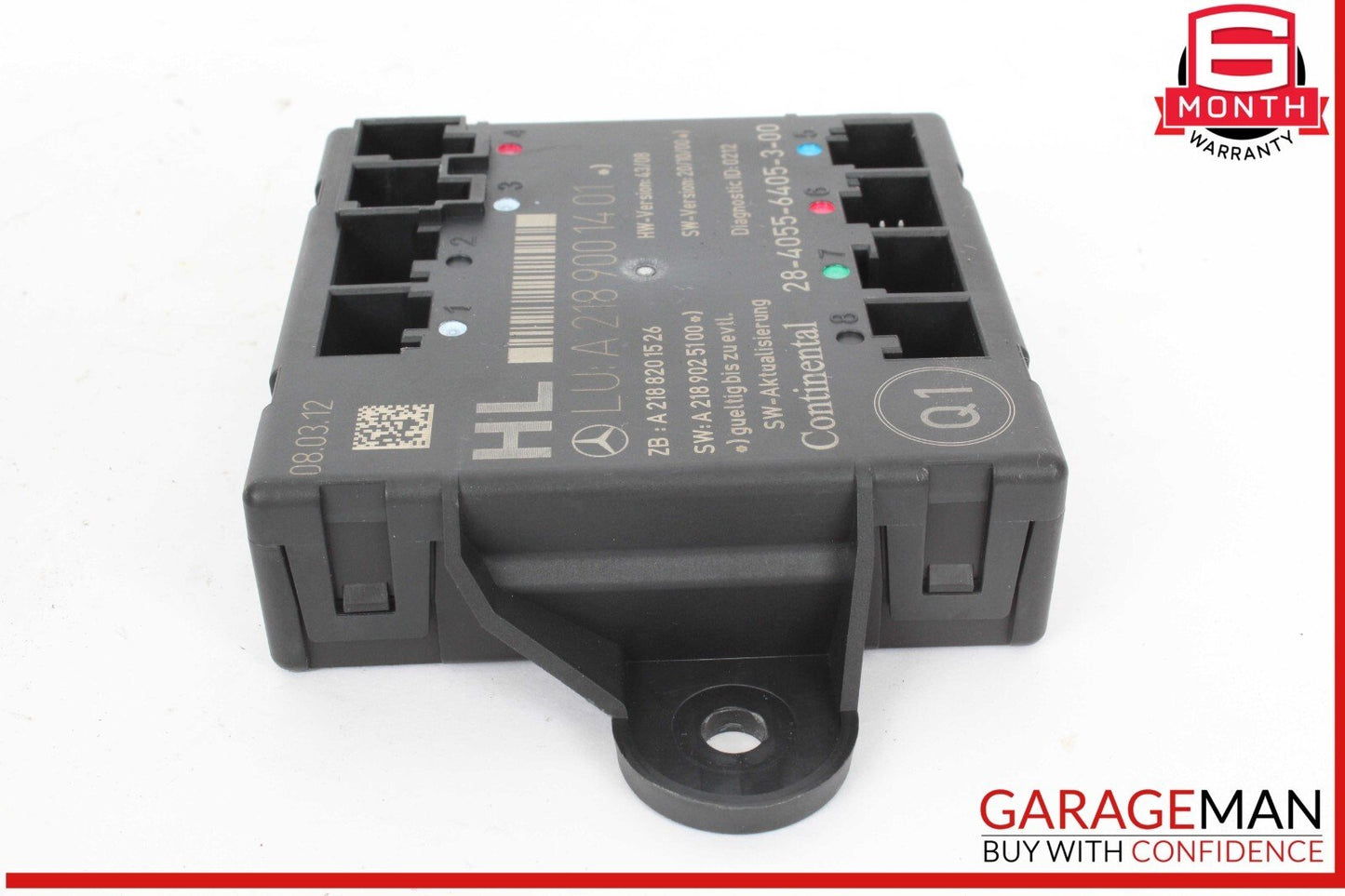 08-18 Mercedes W218 CLS550 C300 E550 Rear Left Side Door Control Module Unit