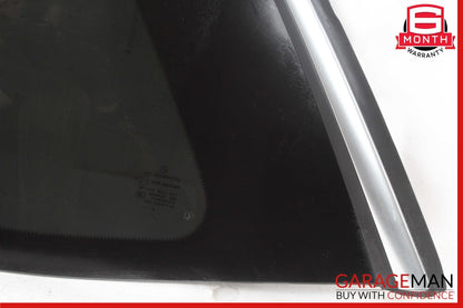 13-19 Mercedes X166 GL450 GLS550 Rear Left Side Quarter Window Glass Trim Assy
