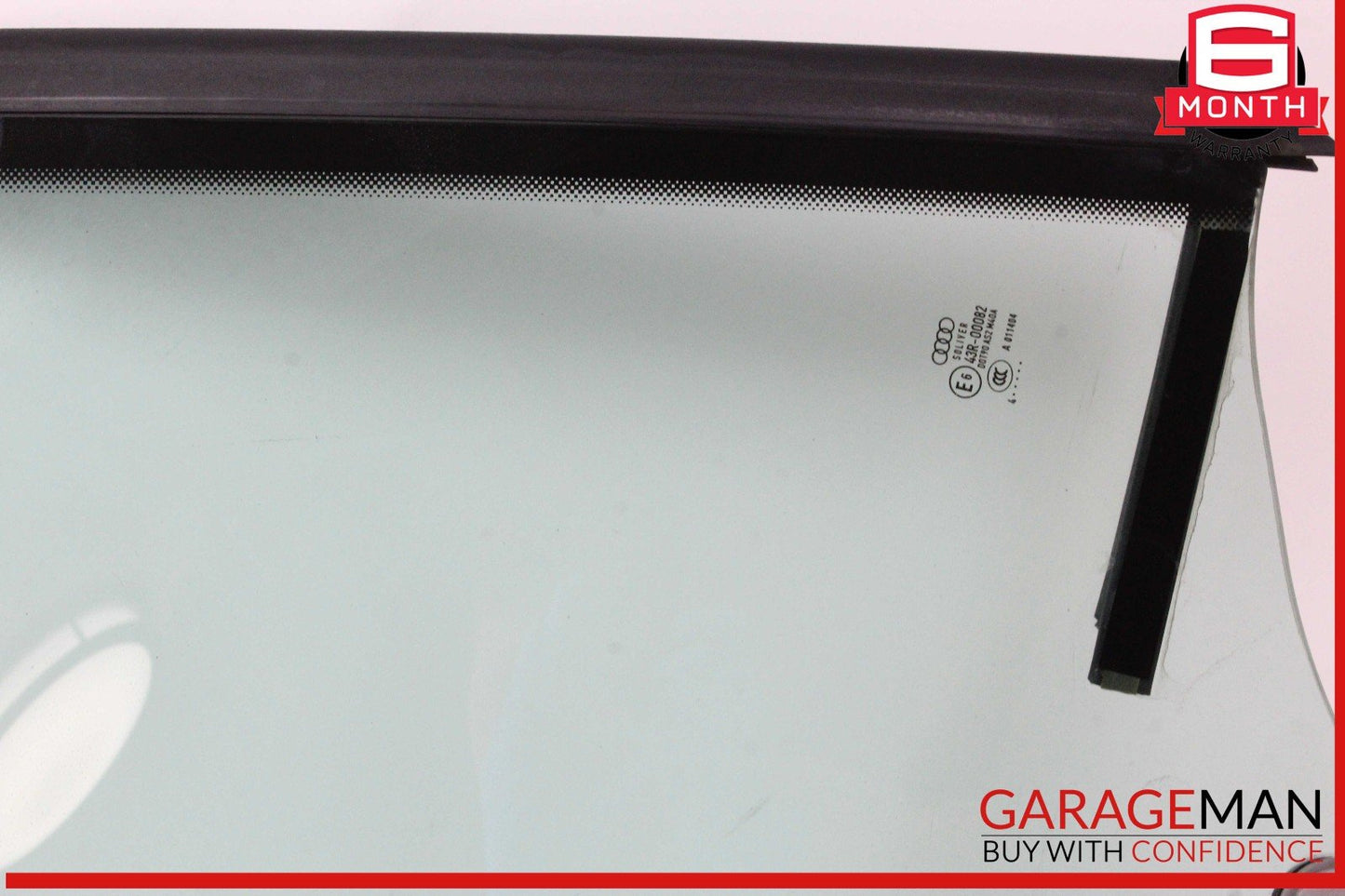 10-17 Audi A5 Convertible Rear Right Quarter Window Glass OEM