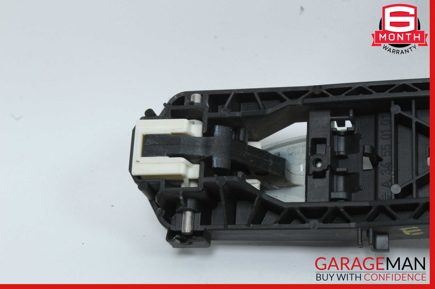 10-13 Mercedes W212 E350 E550 E63 AMG Front Left Exterior Door Handle White OEM