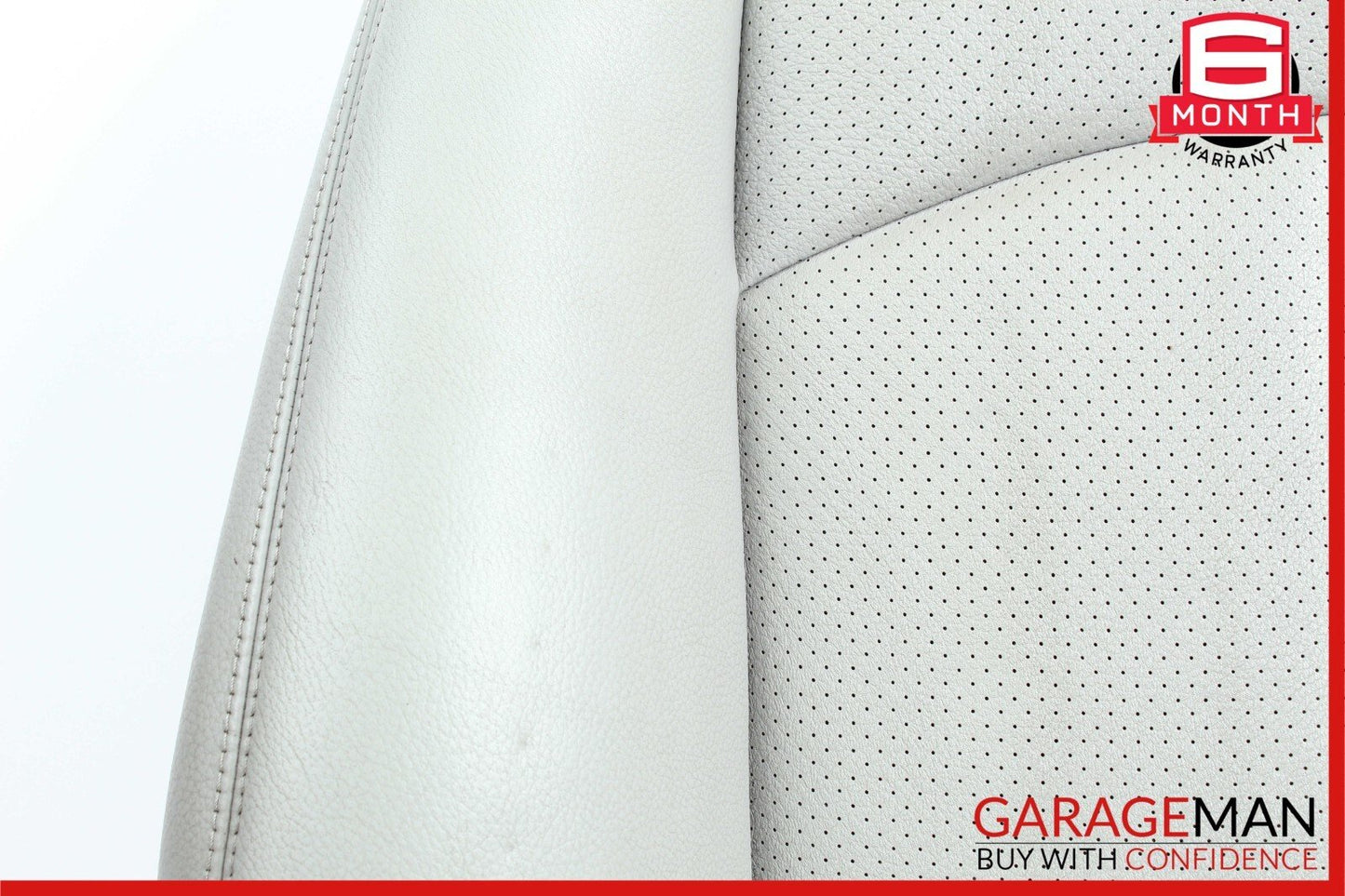 03-09 Mercedes W211 E350 E500 Front Left Side Top Upper Seat Cushion Grey OEM