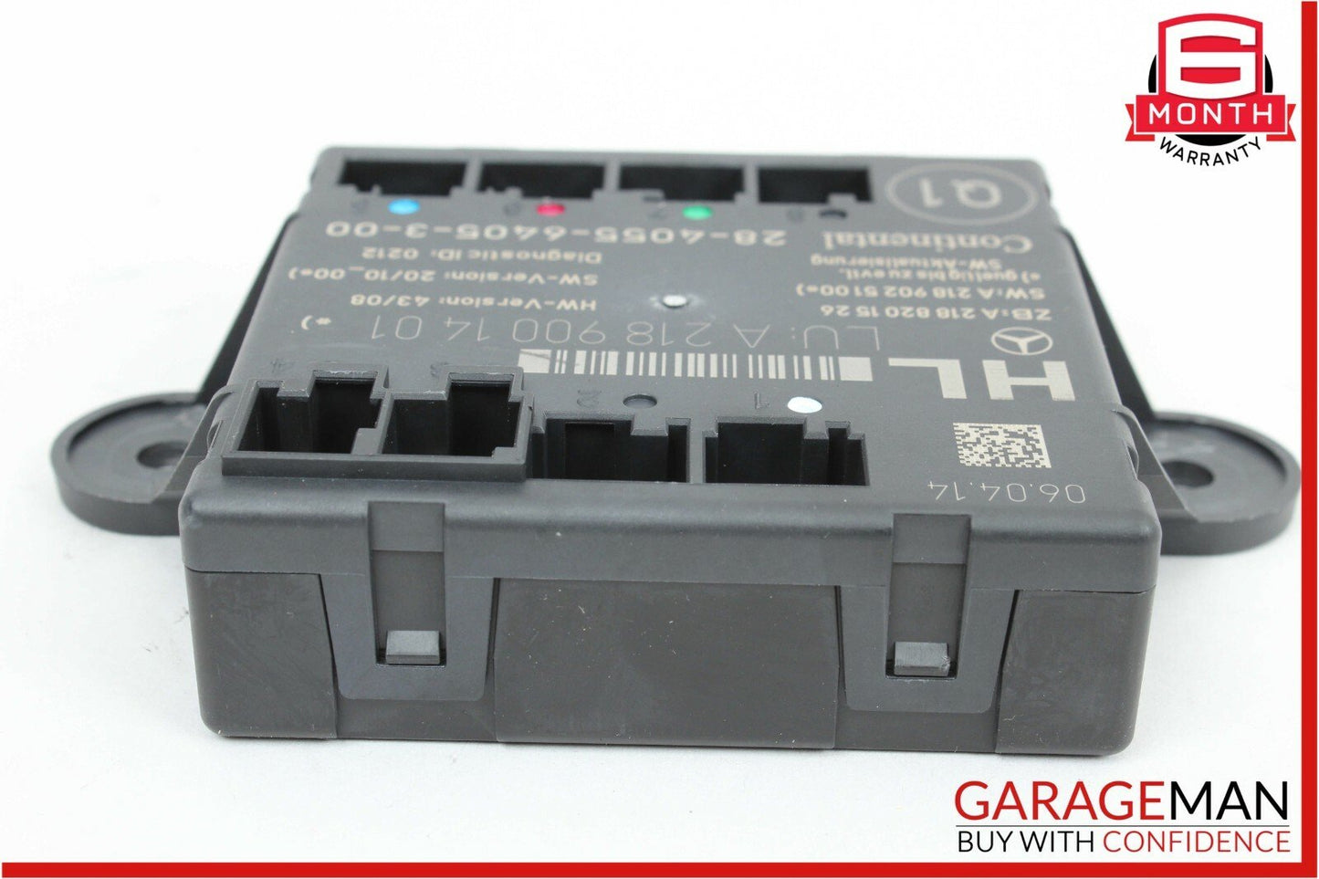 08-14 Mercedes W204 C250 C350 Rear Left Driver Side Door Control Module