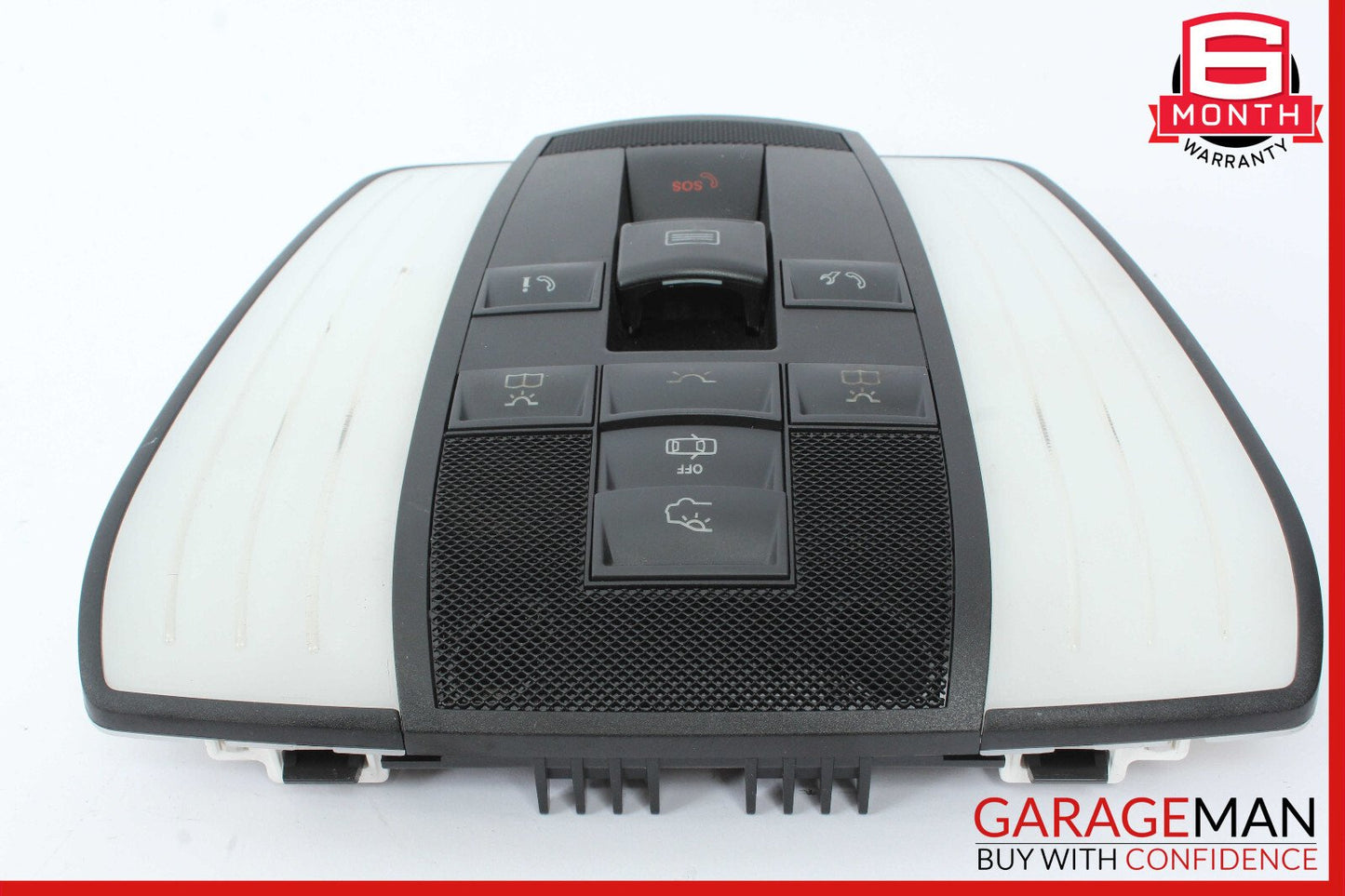 10-16 Mercedes W212 E550 E400 Front Overhead Dome Light Lamp Black OEM