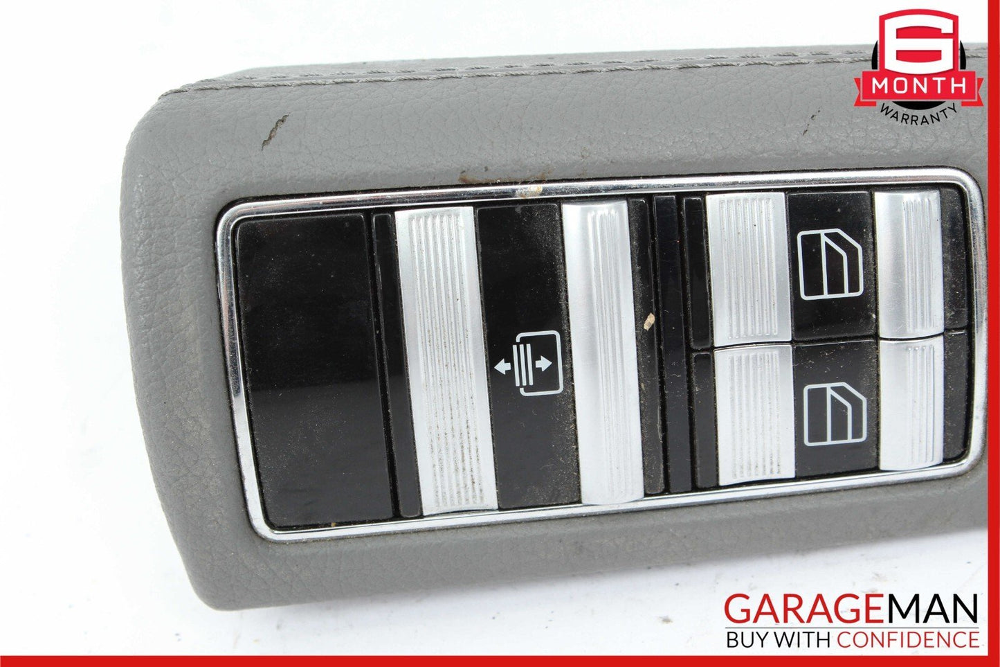 07-09 Mercedes W221 S550 S450 Rear Right Side Window Control Switch Black OEM