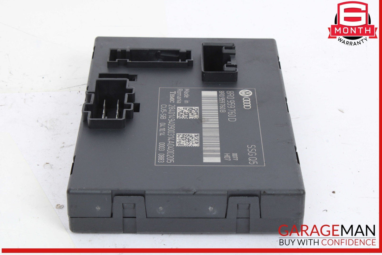 2013-2017 Audi Q5 Front Left Seat Control Module 8R0959760D OEM