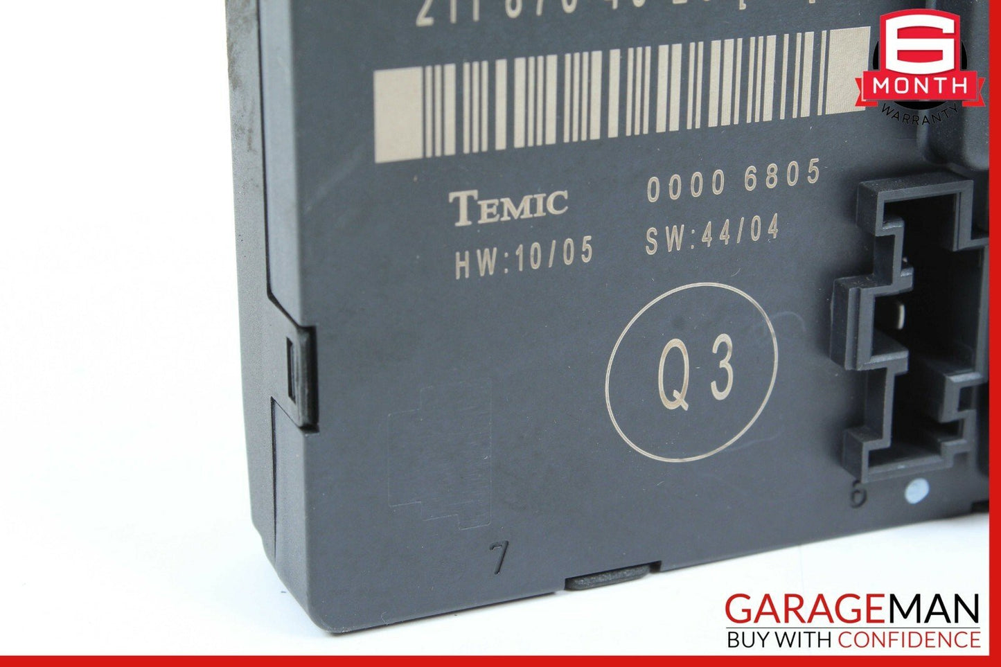 03-09 Mercedes W211 E350 E63 AMG Rear Left Driver Side Door Control Module Unit