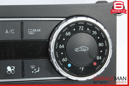 12-14 Mercedes W204 C250 AC A/C Climate Temperature Heater Switch Control Panel