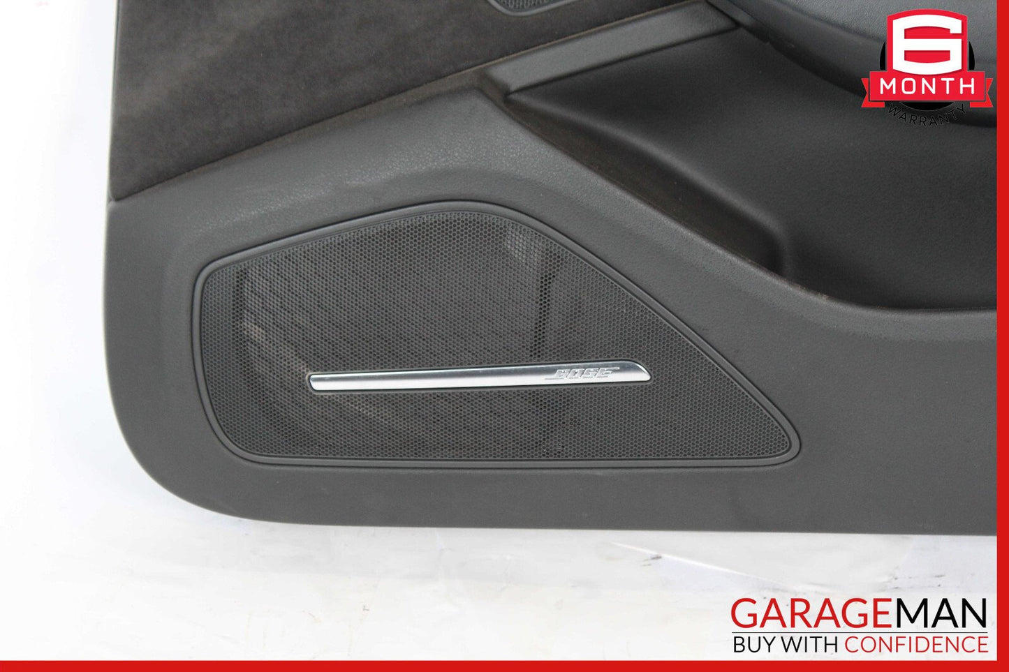 11-17 Audi A8 Interior Door Panel Front Right Passenger Side Black OEM