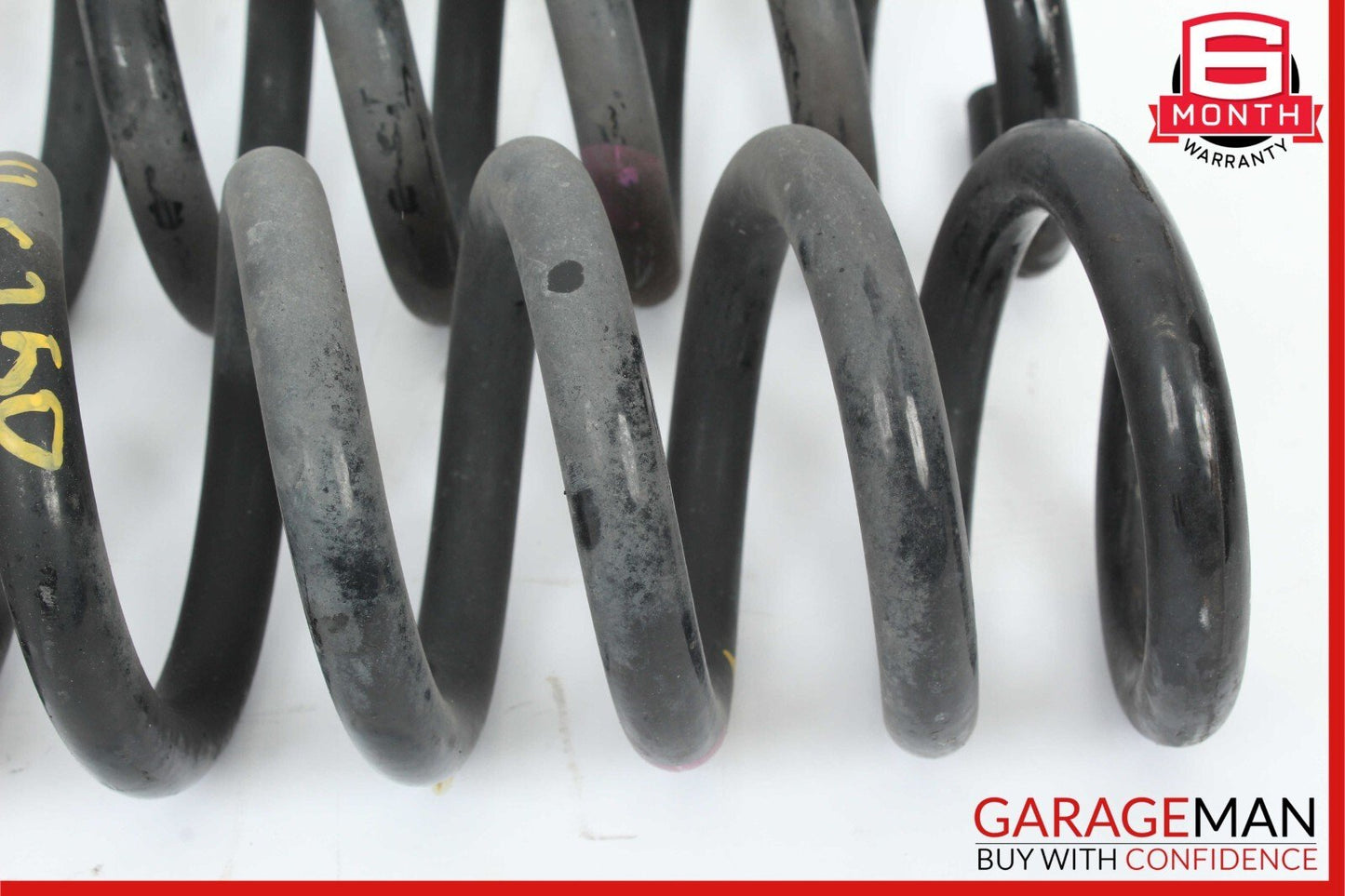 08-14 Mercedes W204 C250 Rear Left & Right Shock Absorber Coil Spring Set OEM