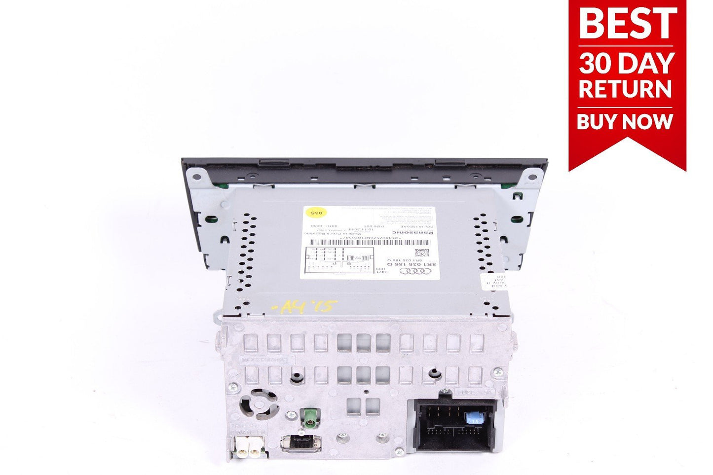 09-16 Audi A4 Panasonic Sound CD Player Satellite Radio Receiver Assembly OEM